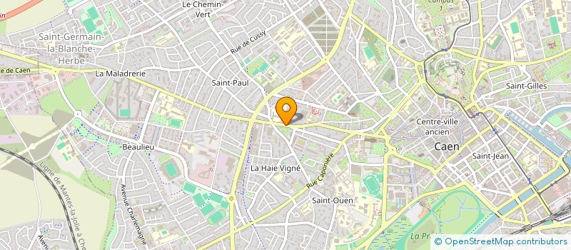 localisation de l'entreprise SCI 16 ET 18 R G LE CONQUERANT à CAEN