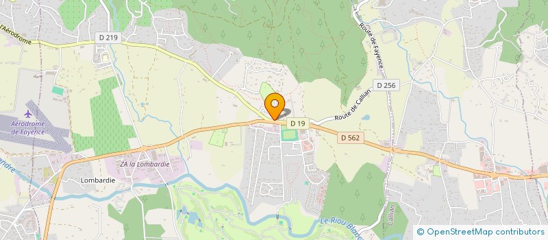 localisation de l'entreprise SCI 16 REPUBLIQUE  MONTAUROUX