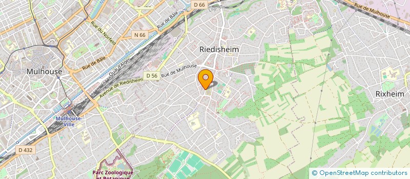 localisation de l'entreprise SCI 16 REPUBLIQUE  RIEDISHEIM