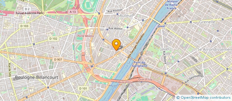 localisation de l'entreprise SCI 161 PREIZE à PARIS