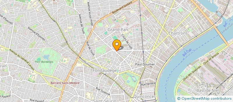 localisation de l'entreprise SCI 164 RUE FRERE  BORDEAUX