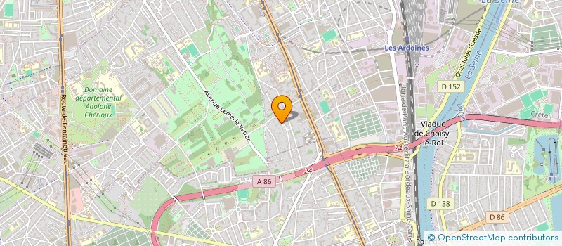 localisation de l'entreprise SCI 169 TALMA  VITRY-SUR-SEINE