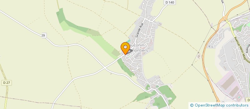 localisation de l'entreprise SCI 17  SERRIS