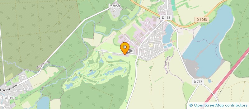 localisation de l'entreprise SCI 17 ALLEE DU GOLF  SOUFFLENHEIM