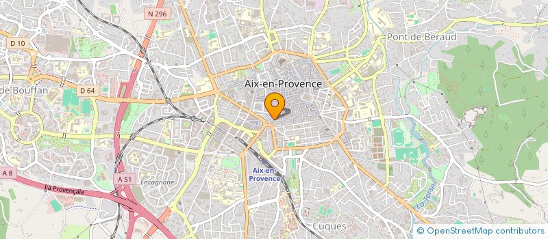 localisation de l'entreprise SCI 17 COURS MIRABEAU à AIX-EN-PROVENCE