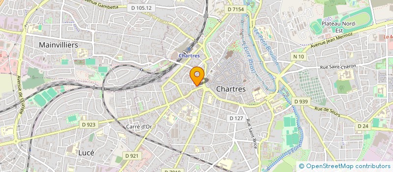 localisation de l'entreprise SCI 17 ET 19 RUE GABRIEL PERI A CHARTRES à CHARTRES