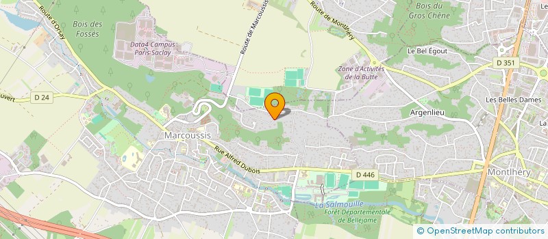 localisation de l'entreprise SCI 17 ROUTE D'ORLEANS  MARCOUSSIS