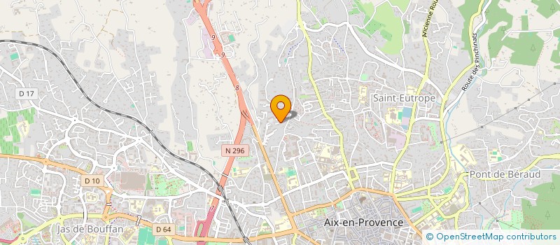 localisation de l'entreprise SCI 17 RUE D'ITALIE  AIX-EN-PROVENCE