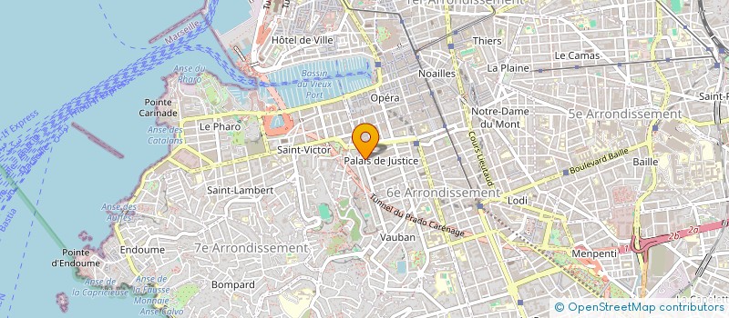 localisation de l'entreprise SCI 1700M à MARSEILLE