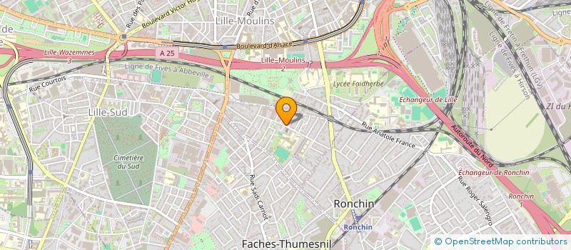 localisation de l'entreprise SCI 171 RUE SOLFE à LILLE