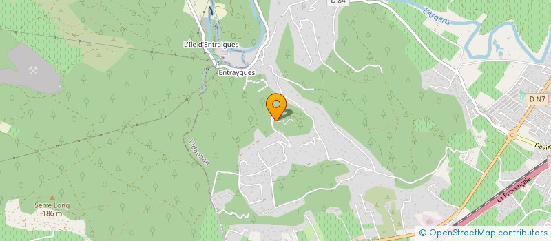 localisation de l'entreprise SCI 1726 CHEMIN DE CHAUME  VIDAUBAN