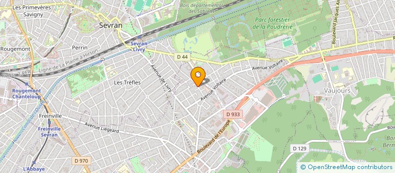 localisation de l'entreprise SCI 172VAUBAN à LIVRY-GARGAN