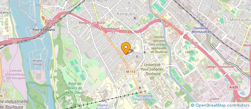 localisation de l'entreprise SCI 1737 à TOULOUSE