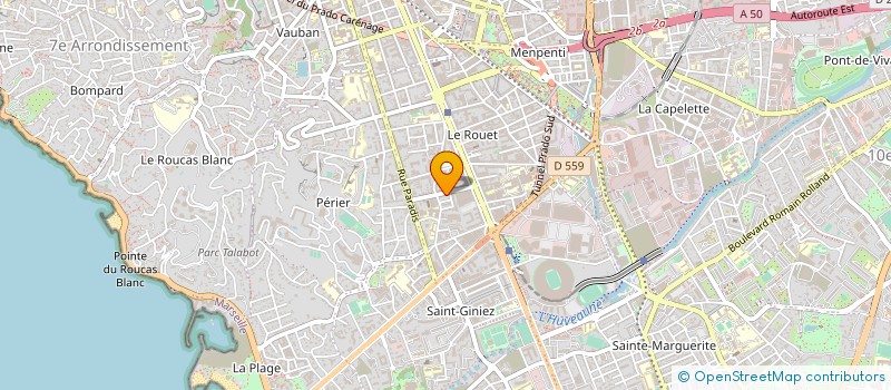 localisation de l'entreprise SCI 174 CHEMIN DE L'ARMEE D'AFRIQUE à MARSEILLE