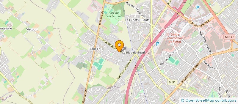 localisation de l'entreprise SCI 179 POSTES à RONCQ