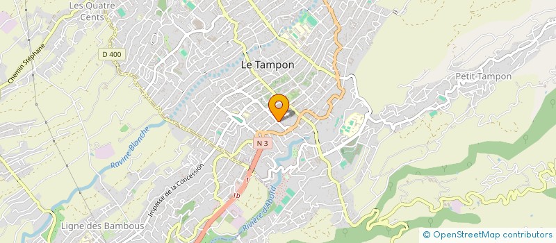 localisation de l'entreprise SCI 17EME à LE TAMPON
