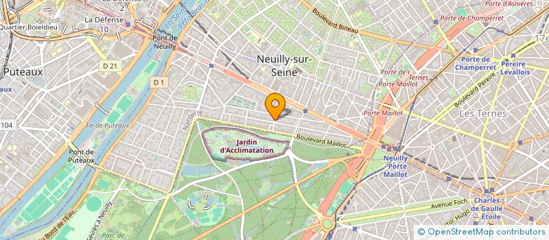 localisation de l'entreprise SCI 18 ANCELLE à NEUILLY-SUR-SEINE
