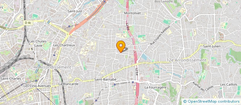 localisation de l'entreprise SCI 18 BOIS LUZY à MARSEILLE