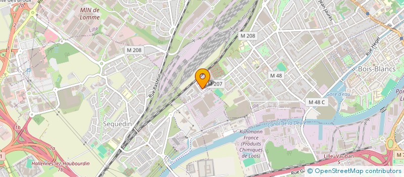 localisation de l'entreprise SCI 18 ECOLES à LILLE