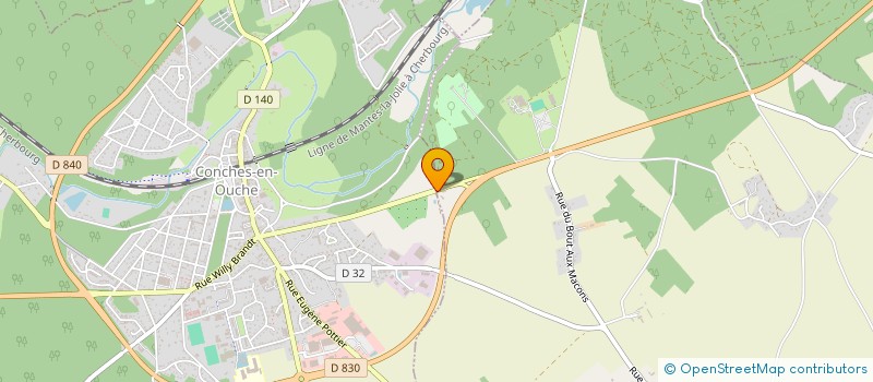 localisation de l'entreprise SCI.18 KERCLEDAN  LE VAL-DORE