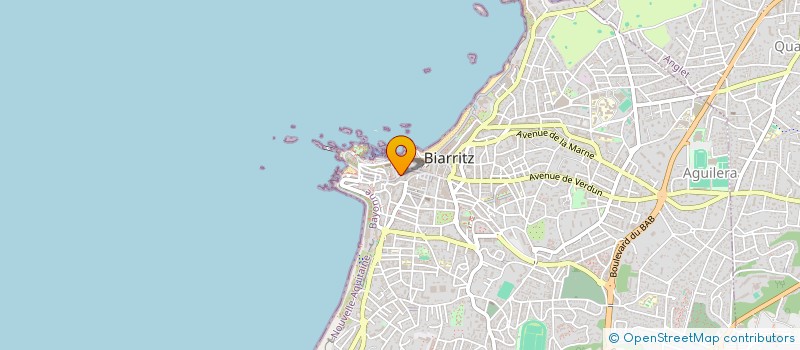 localisation de l'entreprise SCI 18 MAZAGRAN à BIARRITZ