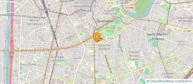 localisation de l'entreprise SCI 18 R DES PYRENEES  GRENOBLE