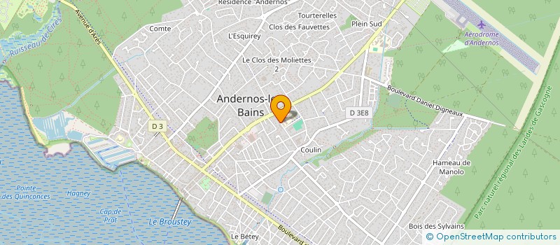 localisation de l'entreprise SCI 18 R DU MOULIN DE LA ROCHE GENTILLY  ANDERNOS-LES-BAINS