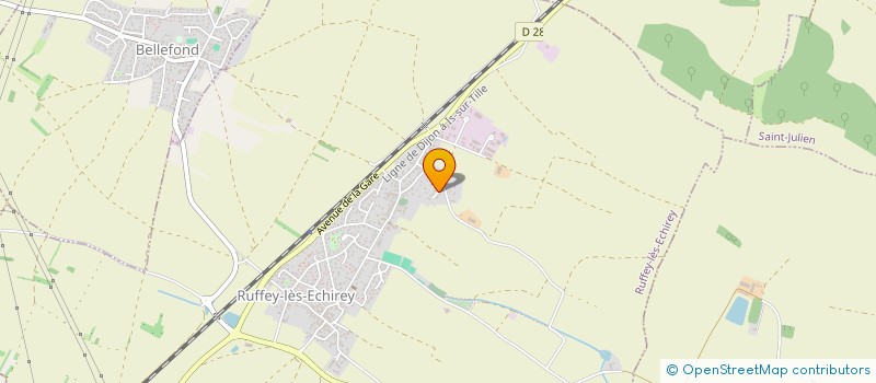 localisation de l'entreprise SCI 18 RUE BANNELIER  RUFFEY-LES-ECHIREY