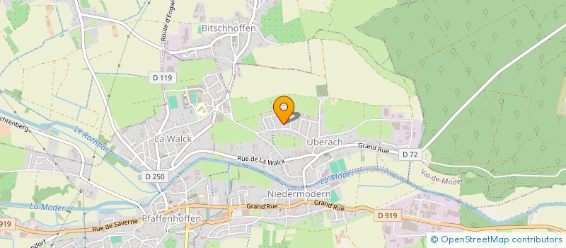 localisation de l'entreprise SCI 18 RUE DE LAUTERBOURG  VAL-DE-MODER