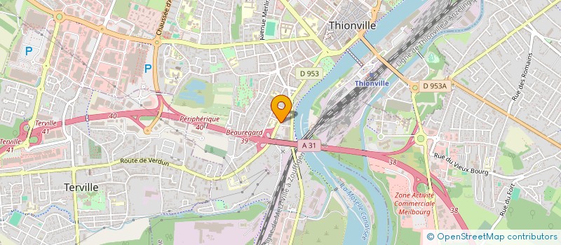 localisation de l'entreprise SCI 18, RUE DE VERDUN à THIONVILLE