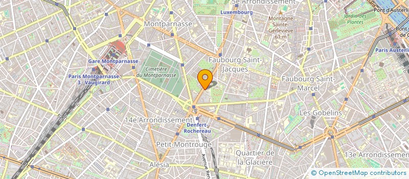 localisation de l'entreprise SCI 18 RUE GODEFROY  PARIS