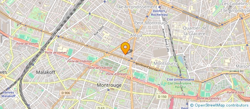 localisation de l'entreprise SCI 18 RUE POIRIER DE NARCAY  PARIS