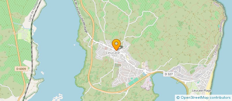 localisation de l'entreprise SCI 180 DEGRE à LEUCATE