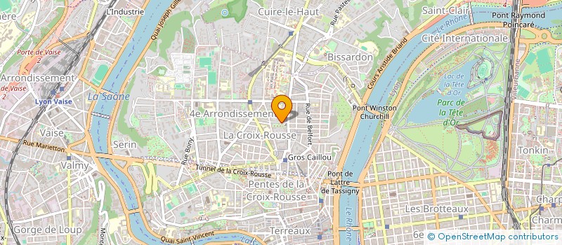 localisation de l'entreprise SCI 1801  LYON