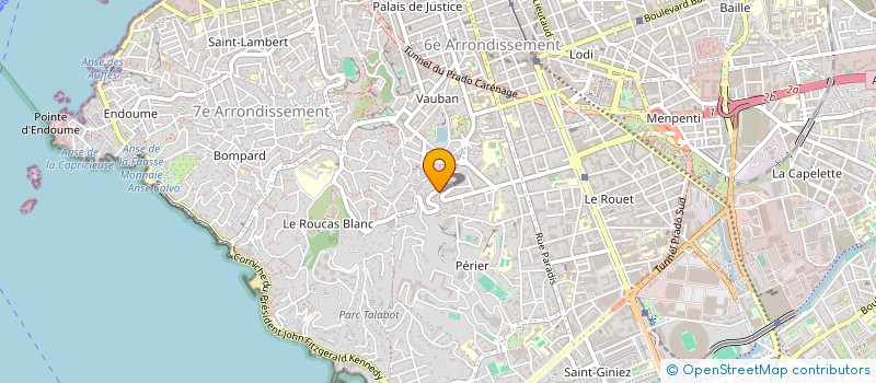 localisation de l'entreprise SCI 1802 à MARSEILLE