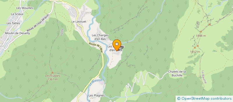 localisation de l'entreprise SCI 189+9 à BELLEVAUX