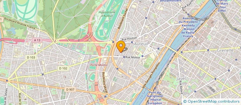 localisation de l'entreprise SCI 19 BIS AV HENRI BARBUSSE à PARIS