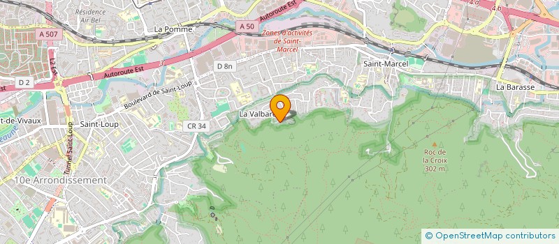 localisation de l'entreprise SCI 19 MONTEE DE L'AMANDIER à MARSEILLE 11