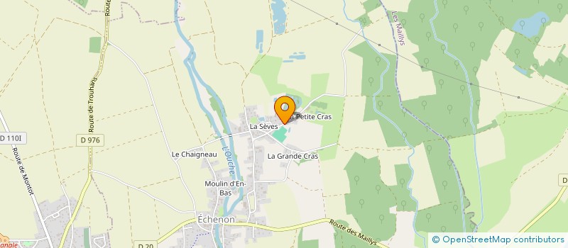 localisation de l'entreprise SCI 19 QUAI NATIONAL  ECHENON