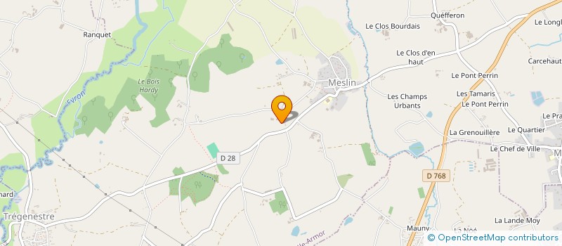 localisation de l'entreprise SCI 19 RUE DE GOUEDIC  LAMBALLE-ARMOR