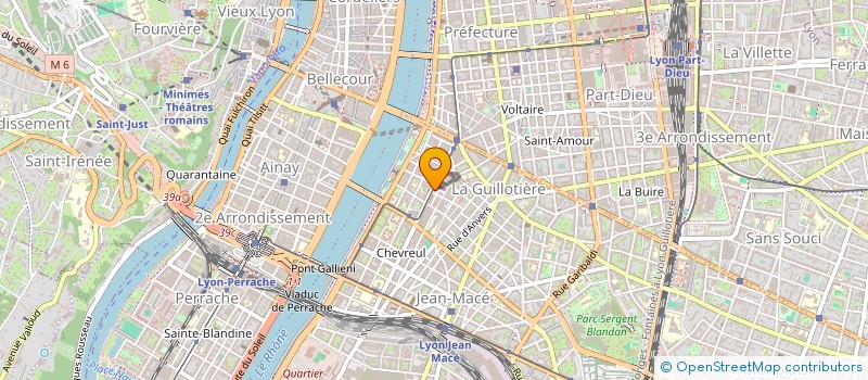 localisation de l'entreprise SCI 19 RUE DE MARSEILLE  LYON