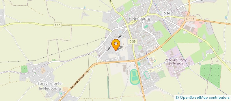 localisation de l'entreprise SCI 19 RUE DU BOIS FICHET  CUZIEU