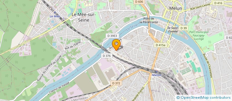 localisation de l'entreprise SCI 19 RUE EUGENE DELARQUE à DAMMARIE-LES-LYS
