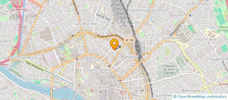 localisation de l'entreprise SCI 19 RUE FALGUIERE à TOULOUSE