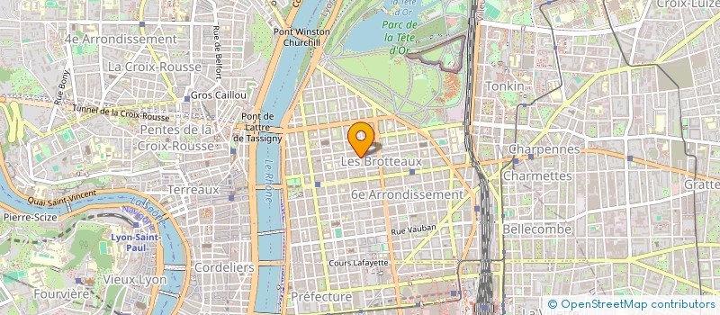 localisation de l'entreprise SCI 1909  LYON