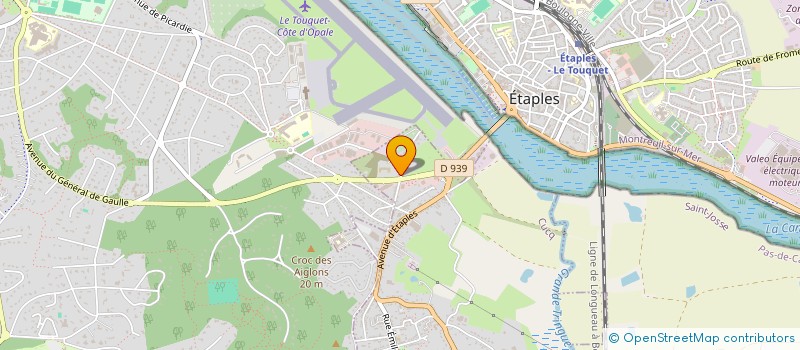 localisation de l'entreprise SCI 191 RUE DE LA CANCHE  CUCQ