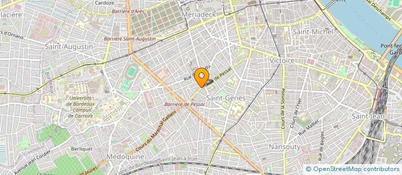 localisation de l'entreprise SCI 193 GUESPIN NOWIK  BORDEAUX