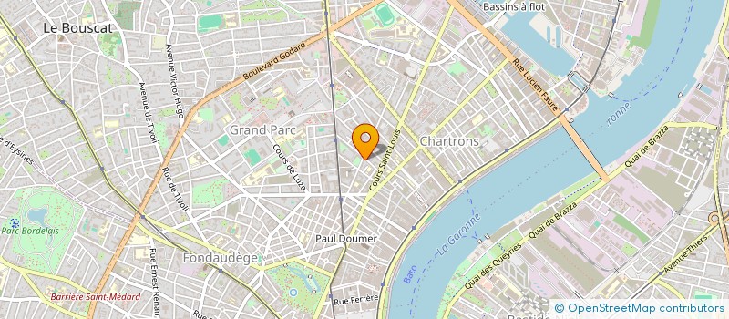 localisation de l'entreprise SCI 194 CSL  BORDEAUX