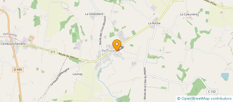 localisation de l'entreprise SCI 19TH HOLE FRANCE  JUVIGNY LES VALLEES