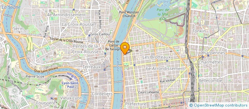 localisation de l'entreprise SCI 1ER COUP DE PIOCHE  LYON